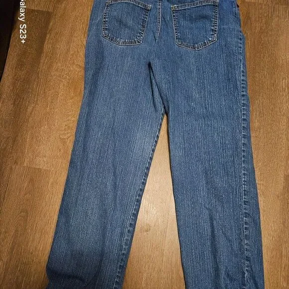 Kim Rogers  14 P EX cond waist 17 1/2 rise is 11 inseam is 28 - Picture 2 of 5